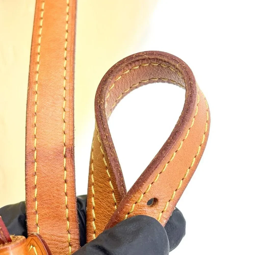 Louis Vuitton Monogram Vernis Brea MM Yellow Beige